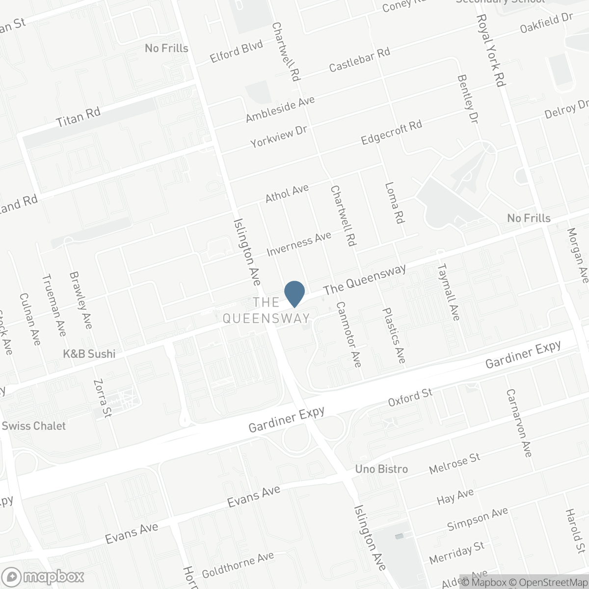 958 THE QUEENSWAY, Toronto, Ontario M8Z 1P5
